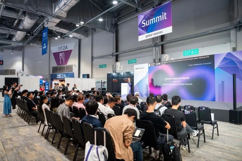 Audience at Global Sources Summit in Hong Kong