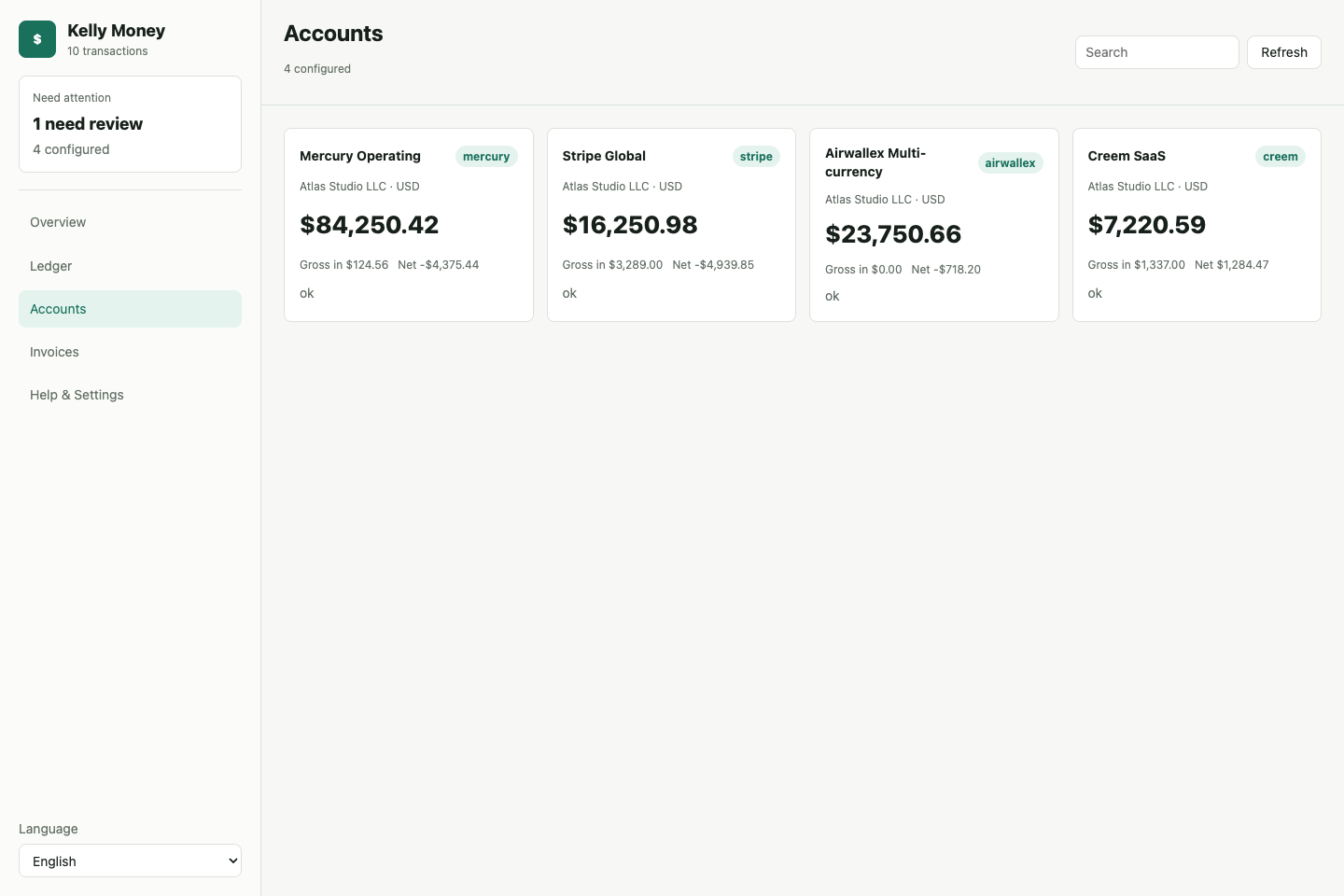 Accounts